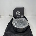 Hexclad Hybrid 2qt 2-quart Terrabond Ceramic Nonstick Saucepan Pot W  Lid   Bag