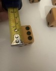 Vintage Pair Bakelite Butterscotch 1    Dice Large 