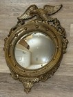 Syroco Wood Brown Gold Eagle Mirror- Excellent Condition - Little Mark Shown