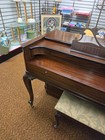 Vtg Baldwin Acrosonic Upright Piano Walnut Mahogany Finish Euc Serial  394814