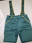 Dopp Boys 9-12m 3pc Formal Suit Set White Shirt Green Pants Bow Tie