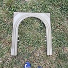 Antique Victorian Cast Iron Fireplace Insert frame surround
