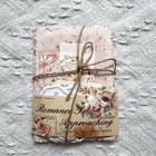 100pcs Vintage Floral Scrapbook Paper textured Paper Assorted Set  Special Paper