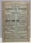 1936 North American Indian Relic Collectors Association Booklet With Letter Rare