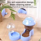 Cat Bowl Water Dispenser Automaticwater Storage Pet Dog Cat Food Bowl Container