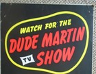 Original Advertising Poster_the Dude Martin Show_channel 11_los Angeles_western_