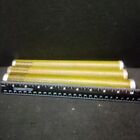 Vtg Wooden Sewing Thread Paper Green Metal Ends 2 Are Usa And 1 Is Italy
