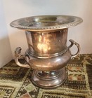 Fancy Antique F b  Rogers Silver Plated Champagne ice Bucket 6100x 9 5  Tall