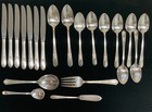 Lot Of 53 Wm  Rogers International Beloved  1940  Silverplate Flatware