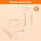 5 Pack Acrylic Display Stand  Plate Stand For Display  Clear Easel Stand  Displa