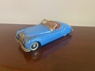 Vintage 1950s Tin Jaguar Xk120 Convertible Toy Car Japan Friction Litho Works 
