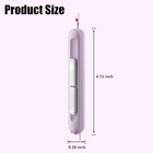 Needle Threaders  2 In 1 Plug-in Needle Threader Seam Ripper Purple yellow