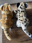 2018 - Fao Schwarz Realistic Cheetah Leopard   Tiger Plush 11    Stuffed Animals