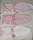 Keababies 3-pack Baby Swaddle Sleep Sacks Organic 0-3m Used Blossom Set  girl