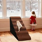 Dog Steps For High Beds 30-32  H - 6-step Dog Stairs For Small Dogs  33d Foam   