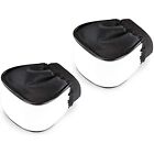 2pcs Soft Universal Cloth Flash Speedlite Bounce Diffuser Caps For Canon Nikon