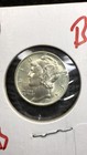 1941 Mercury Dime - Mint State - Gem Bu With Full Split Bands  Shipping Included