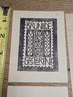 12 Old Vintage Antique Coat Of Arms Bookplate Book Crest Label Collection Lot