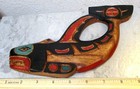 Hand Carved Tribal Style Wood Orca Whale Wall Plaque  9 X 5 5 Inches  Decor