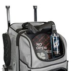 Kr Strikeforce Royal Flush Black silver 4x4 4 Ball Roller Bowling Bag