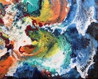  frenetic  12 x 16    Original Painting By Alexander Antanenka