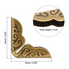 15mm Metal Book Corners  150pcs Photo Corners Book Corners  Bronze