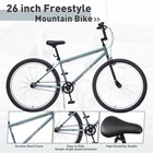 Freestyle Bike Steel Frame Single-speed Bicycle With 2 Pegs For Boys Girls Teens