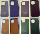 Hot For Iphone 13 Pro Max 13 13 Pro 13mini Apple Leather Mag Safe Phone Case