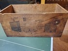 Vintage  Original F  Mayer Boot And Shoe Co  Wood Advertising  Box Milwaukee Wi