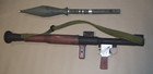 Full-size Rpg-7 Replica Prop     Pvc Reinforced  Painted   Weathered