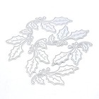 Kscraft Christmas Holly Leaves Metal Cutting Dies For Diy Scrapbooking card M   