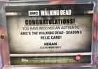 2017 The Walking Dead Season 6 Relics  nno Negan Pants  walmart Exclusive  