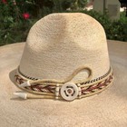 Vintage Mexican Sombrero Hat   Beautiful Condition   Size 5