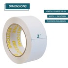 6 Rolls Shipping Packaging Box Packing Sealing Tapes 2 Mil 2  X 110 Yard 330 Ft