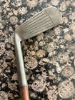 Antique Hickory Wood Shaft Spalding Medal Flanged Putter Golf Club C8