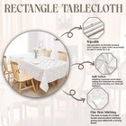 Majestic Giftware Velvet Tablecloths Rectangle Tables  70 120  - Tc1408 Gold