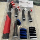 Rubbermaid Reveal Power Scrubber 18-piece Kit  Cordless Electric Red And Gray 