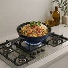 9   22cm  Nonstick Wok Pan 3d Diamond Coating Stir Fry  Sauteing  Made In Korea