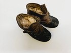 Antique Children s Leather Shoes - Circa Early 1900s   Handmade