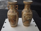  royal Satsuma  Or Satsuma-style Export Vases