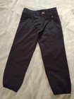 New Mizuno Sports Softball Belted Pants Women s Black Adult Medium New With Tags