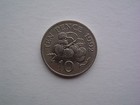 1992 Bailiwick Of Guernsey - Ten Pence Coin 10p - Tomato Plant - Very Good Cond