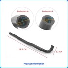 Motorcycle Oil Cooler Tube Oil Drain Hose Line For Harley Sportster 2014-2024