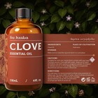 Clove Essential Oil - Huge 4 Fl Oz - 100  Pure And Natural - Premium Grade With