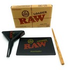 Zig Zag 1 1 4 Size Unbleached Cone 50pk  raw 1 1 4 Lean Size Cone Loader Kit
