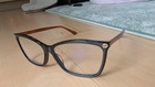 Authentic Gucci Glasses 0025o 003 Black tortoise 56mm Frames Eyeglasses Rx-able