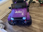 Jeep Car For Children Little Use it Has Bluetooth  It Works At 100 as In Picture
