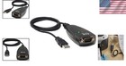Plug And Play Usb To Serial Adapter - 3 Foot Db9 Rs232 Male Cable  Lightweight
