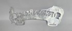 Aluminum Cast Topper For Ormond Beach License Plate Florida s Safest Beach