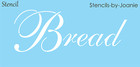 Bread Stencil French Cafe Country Cottage Kitchen Farmhouse Diy Art Signs Joanie